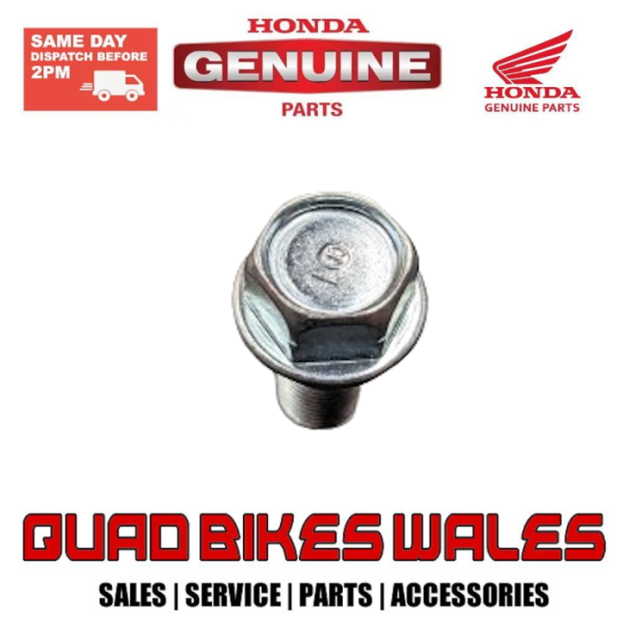 Genuine Honda BOLT, FLANGE, 12X125 95701-1212508
