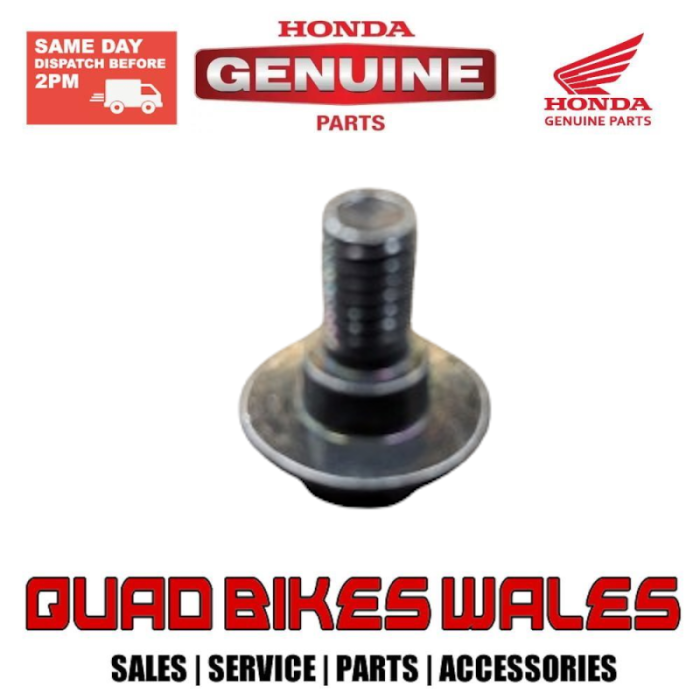 Genuine Honda BOLT,FLANGE 6MM 90111-187-000