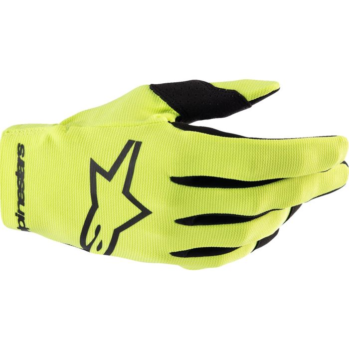 Alpinestars Youth Radar Gloves Yellow Black