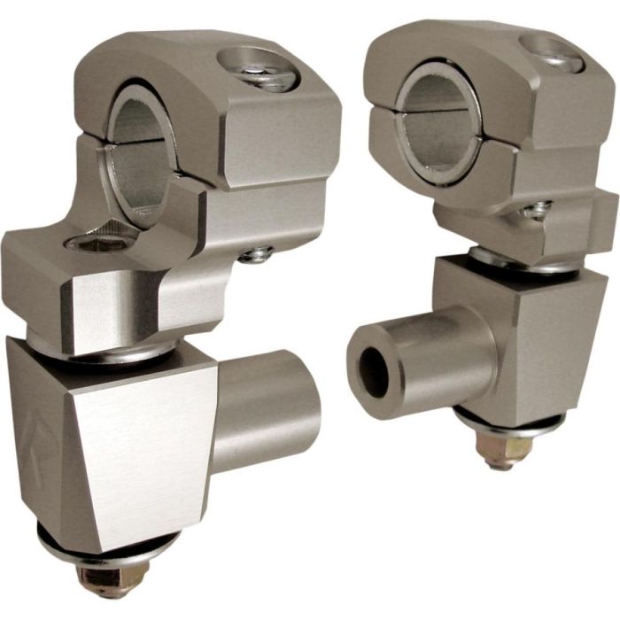 ROX SPEED FX ELITE SERIES ANTI-VIBRATION 51 MM (2") PIVOT RISERS FOR 22mm BAR CLAMPS AND EITHER 22mm OR 28.6mm HANDLEBARS