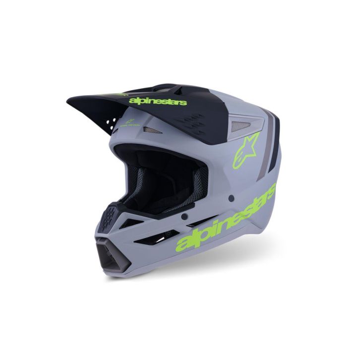 ALPINESTARS SM3 Radium Helmet GRAY/BLK/YL 2025 Model