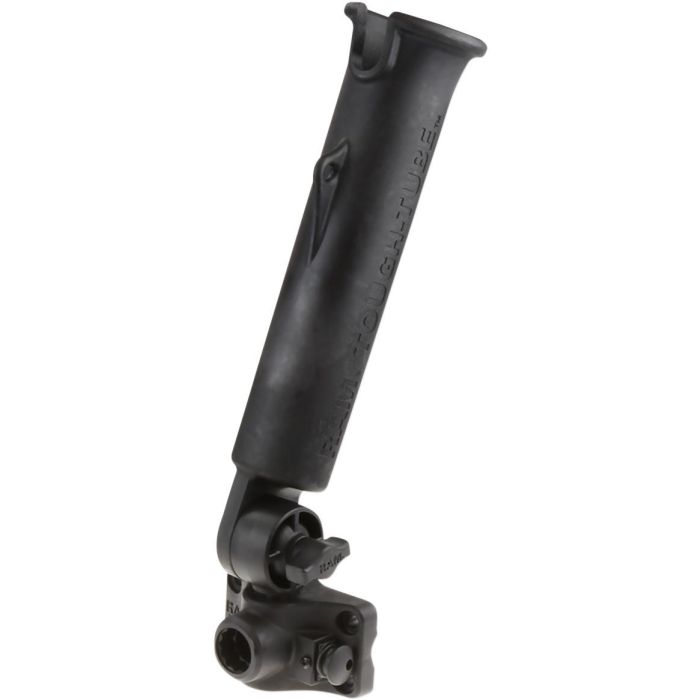 Ram Mounts Tough-Tube Rod Holder with Bulkhead/Flat Surface Base RAP-394-SSBMPU