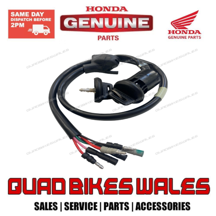 Ignition Key Switch Honda TRX350 TRX350D 86-87