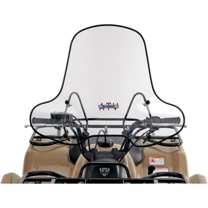 Slipstreamer ATV Low Headlight Windshield Clear - SS1C