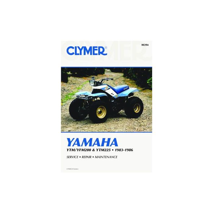 Yamaha YTM/YFM200 & YTM225 83-86 Clymer Workshop Manual