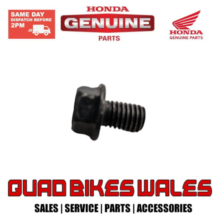 Genuine Honda BOLT, FLANGE, 8X12 95701-0801207