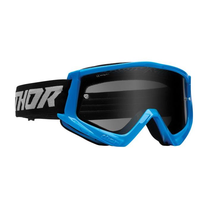 THOR Combat Sand Racer Goggles Gray/Blue