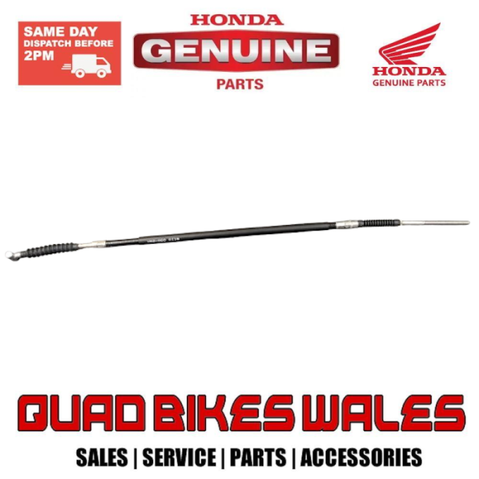Genuine Honda CABLE COMP FOOT BRAKE 43470-HN2-000