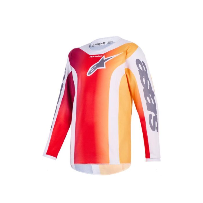 ALPINESTARS Youth Fluid Portl Jersey RED/GRAY 2025 Model