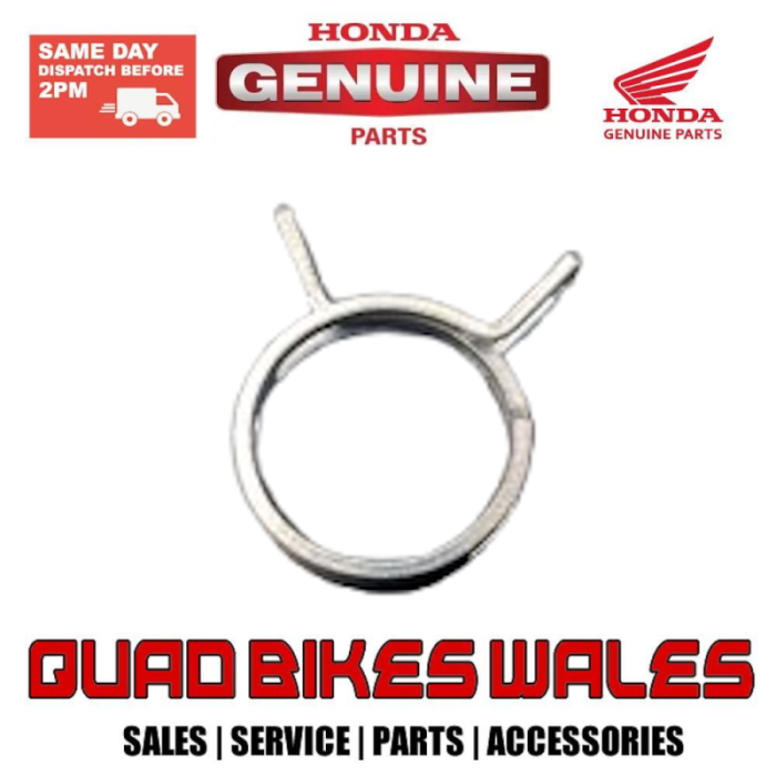 Genuine Honda CLAMP, TUBE (12.0) 90651-HN6-A51
