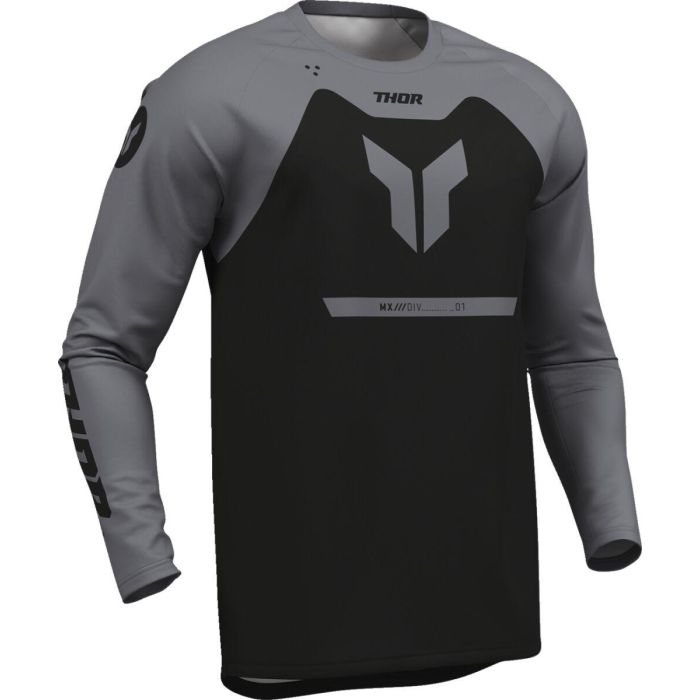 THOR Youth Ridemode Menace Jersey Black/Gray