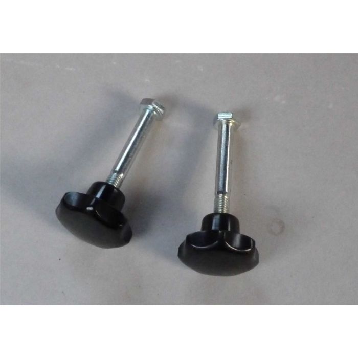 Pair of Plastic Quick Release Knob & Bolt