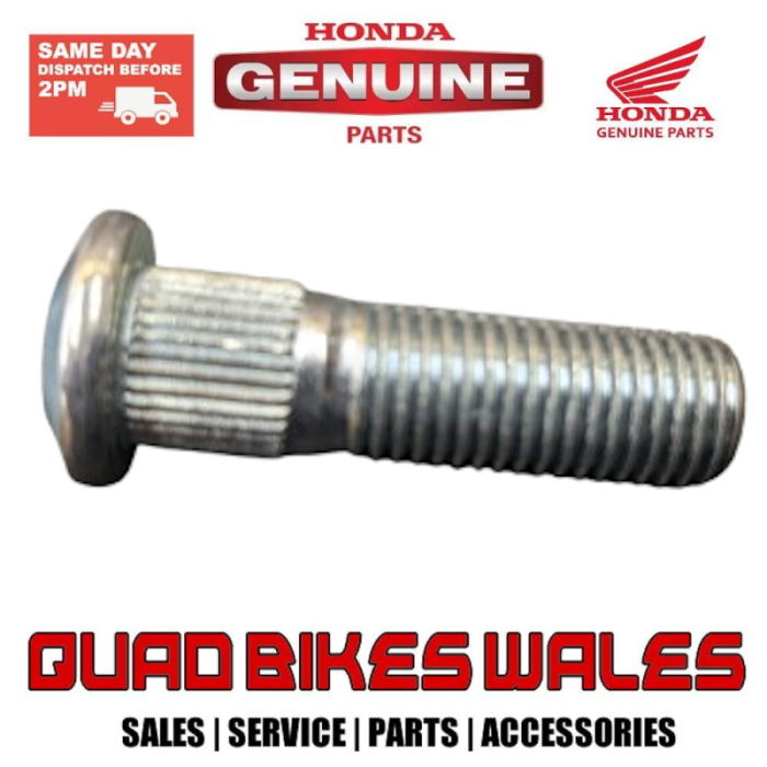 Genuine Honda BOLT,WHEEL 10X36 90103-HN8-300