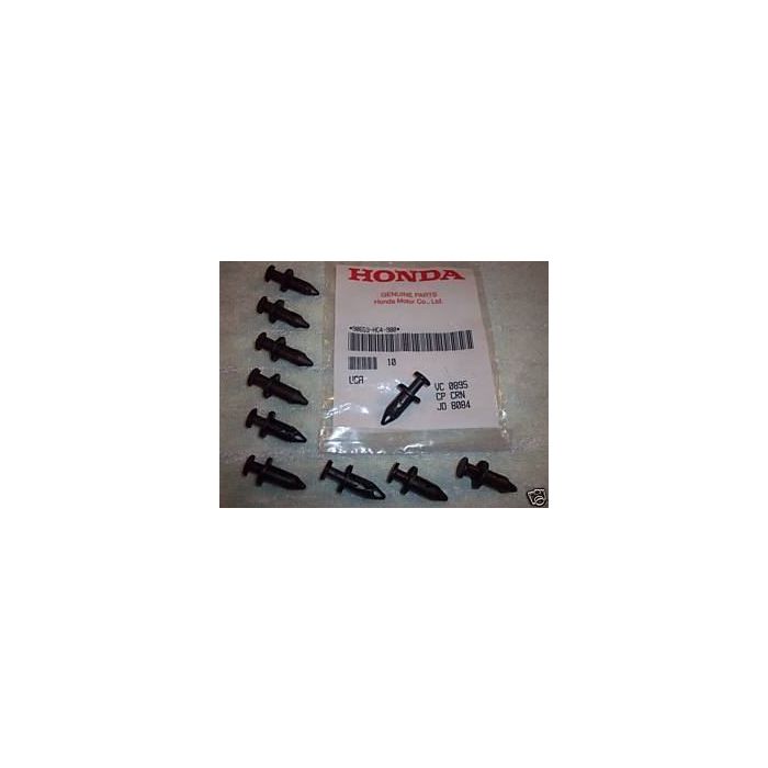 Genuine Honda Plastic Fender Clips x 10