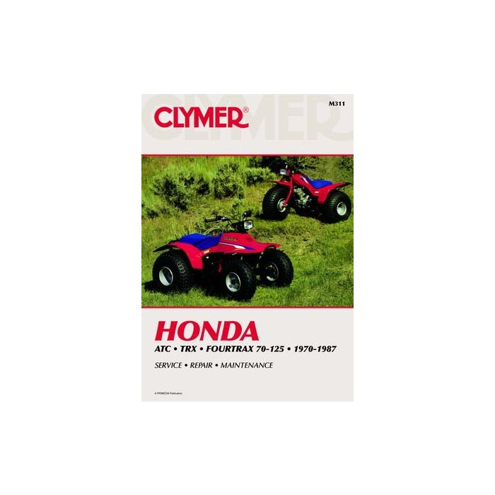 HONDA ATC TRX FOURTRAX 70-125 1970-1987 Clymer Workshop Manual