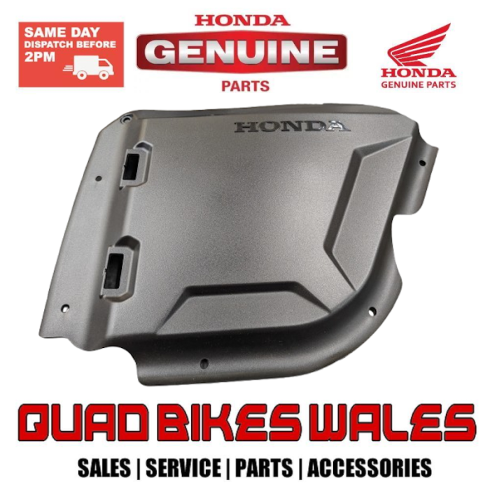 Genuine Honda COVER, L. RR. SIDE *NH1* (NH1 BLACK) 83650-HL5-A00ZA