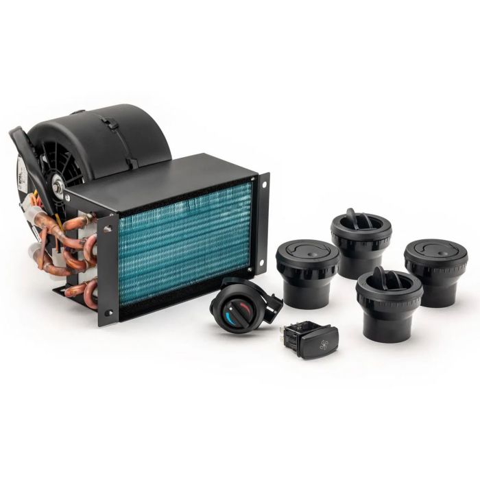 SuperATV In-Dash Heater For Polaris RZR XP 4 1000 2019-2023 Easy Install