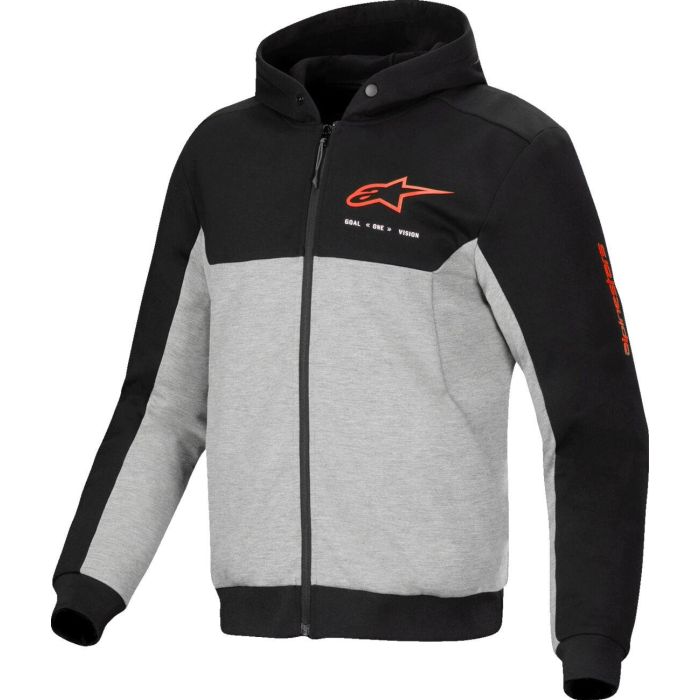 ALPINESTARS Chrome v2 Sport Hoodie Gray/Black/Red
