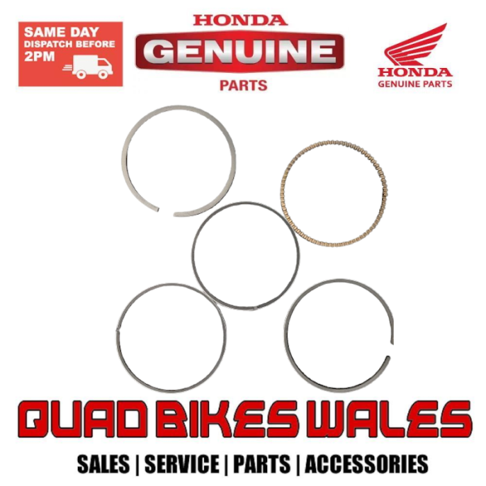 Genuine Honda RING SET PISTON (STD) (TEIKOKU) 13011-HC4-306