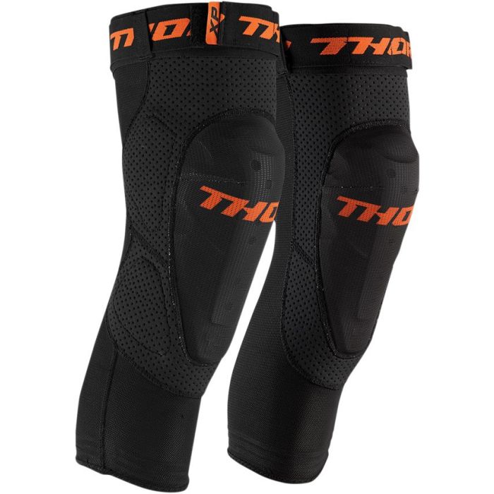 THOR Comp XP MX Motorcross Knee Guards Black