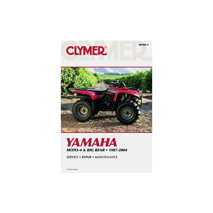 Yamaha Moto-4 & Big Bear 1987-2004 Clymer Workshop Manual