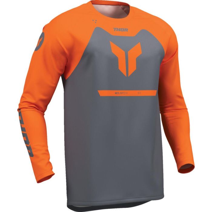 THOR Ridemode Menace Jersey Gray/Orange