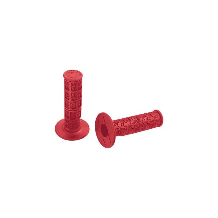 MX Stealth Racing Handlebar Grips For Twist Grips in Red