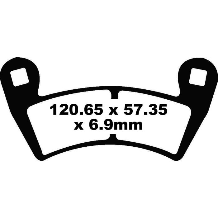 FA452R EBC Quad Brake Pads