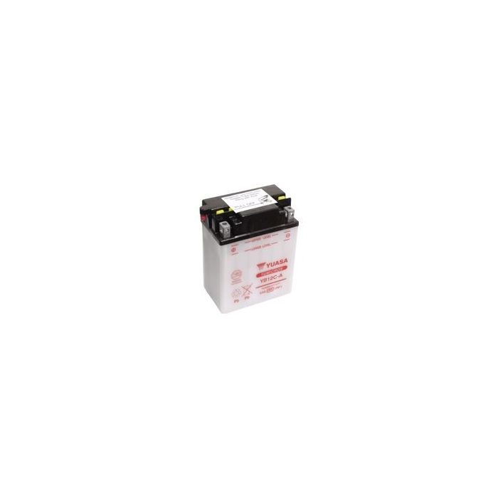 YUASA YB12C-A Battery with Acid Pack