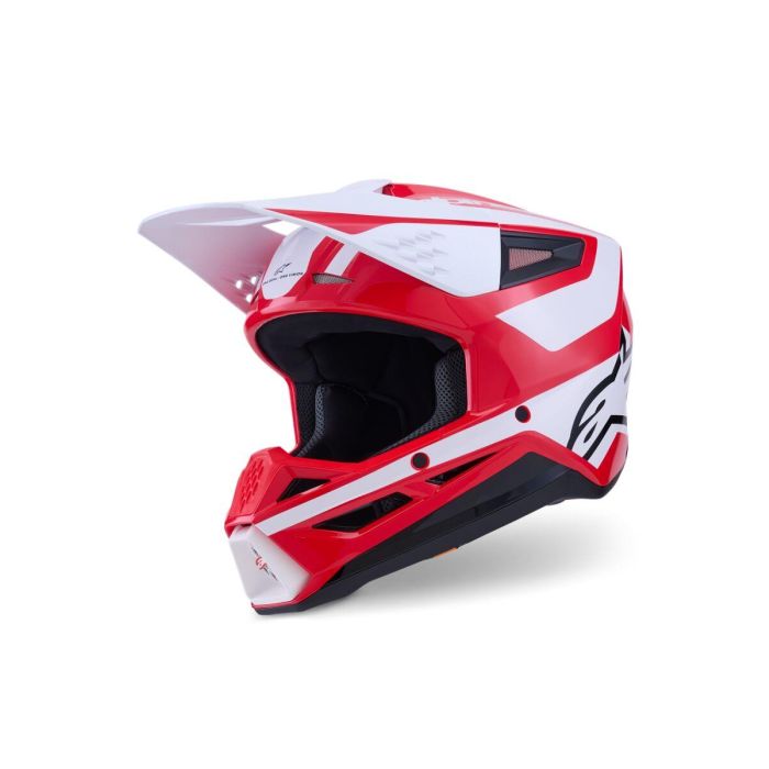 ALPINESTARS SM3 Heat Helmet RED/WH/BLK 2025 Model