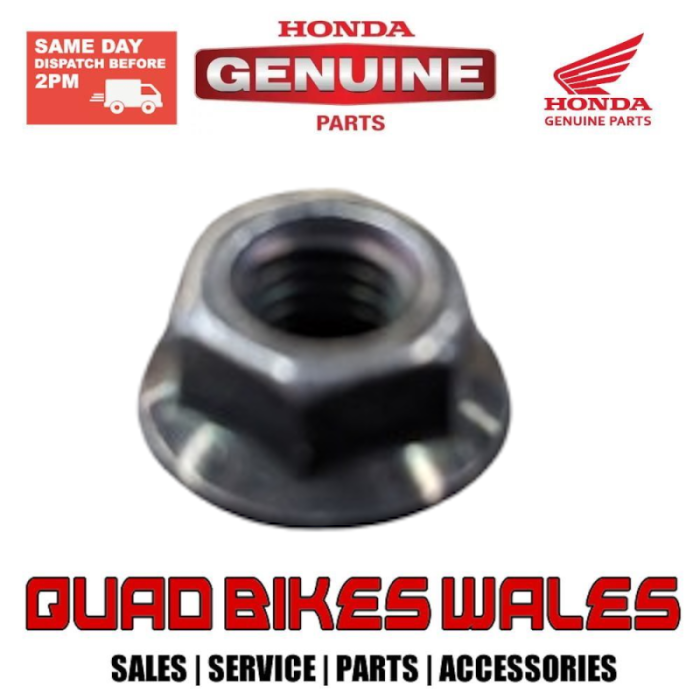 Genuine Honda NUT,FLANGE,8MM 94050-08070