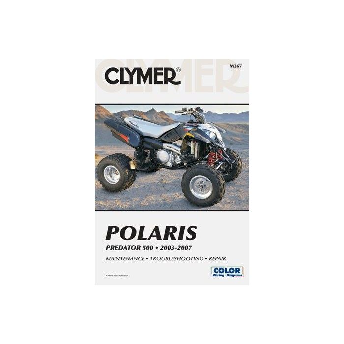 Polaris Predator 500 2003-2007 Clymer Workshop Manual