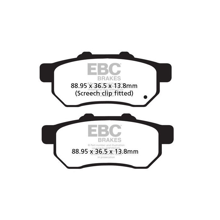 FA478TT EBC Brake Pads