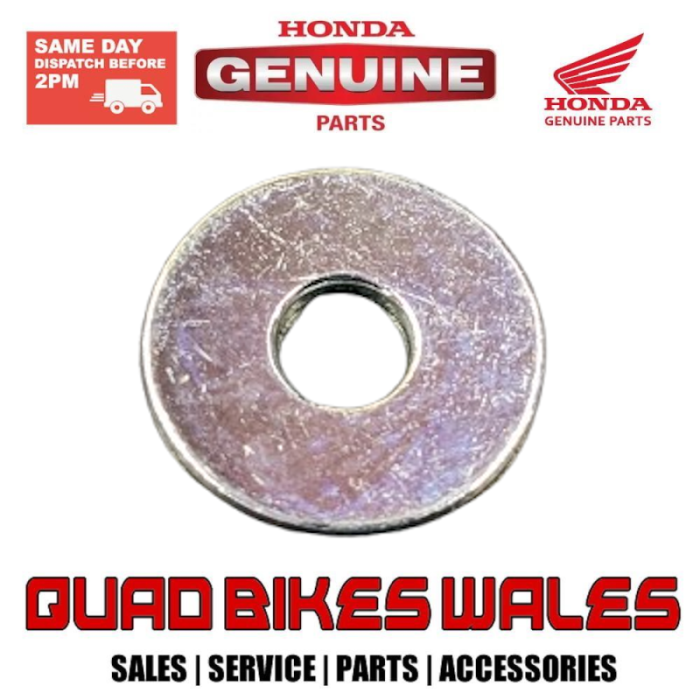 Genuine Honda WASHER,PLAIN,6MM 94103-06000