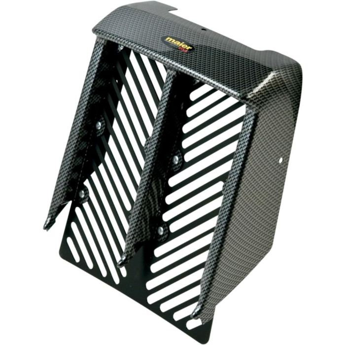 Yamaha YFZ350 Banshee 87-06 Maier Radiator Cover Black Carbon Fiber Look