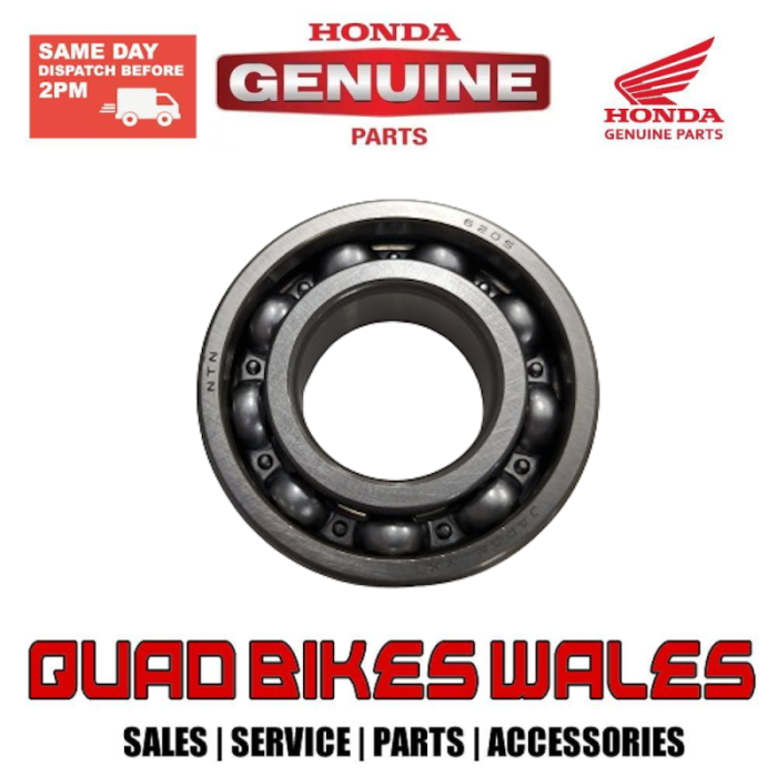 Genuine Honda BEARING, RADIAL BALL, 6205 96100-6205000