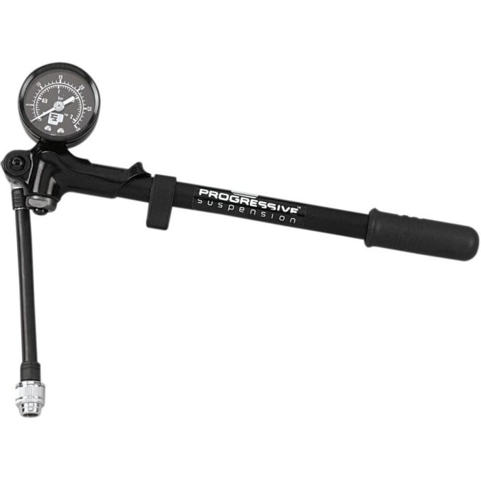 PROGRESSIVE 0-13.6 kg Gauge Mounted Fork Shock Pump
