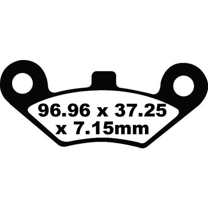 FA453TT EBC Quad Brake Pads