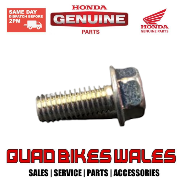 Genuine Honda BOLT, FLANGE, 8X20 95701-0802000