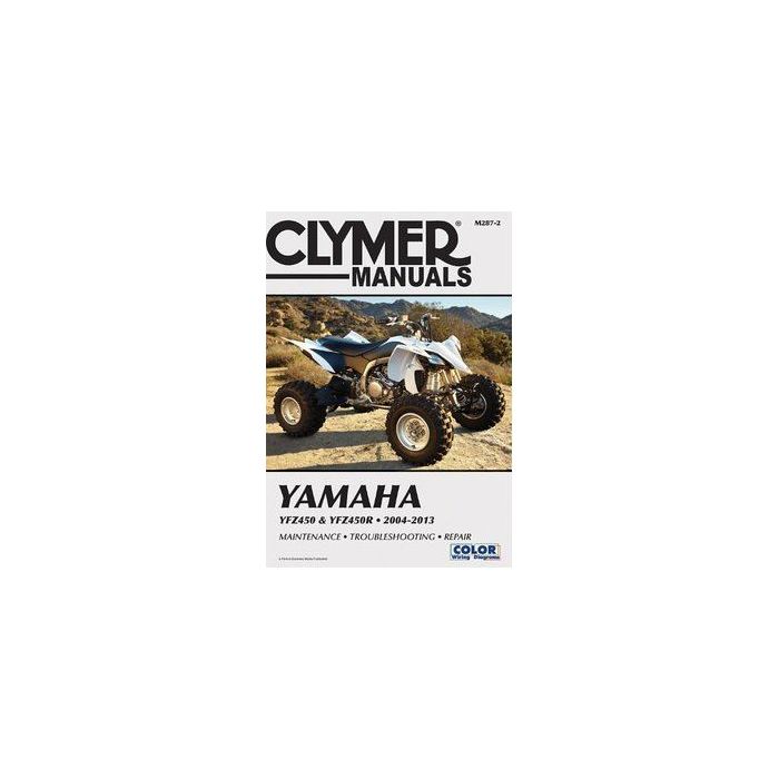 Yamaha YFZ450 & YFZ450R 2004-2013 Clymer Workshop Manual
