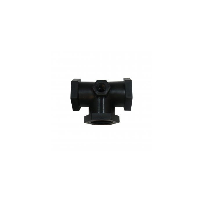 Fimco Parts And Accessories - Poly Tee 3/4 Inch FNPT With Port