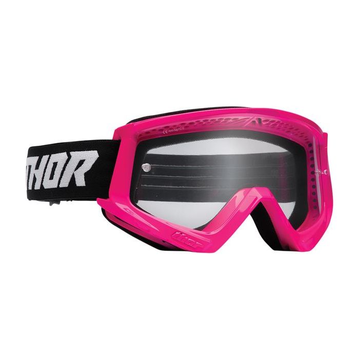 THOR Combat Racer Goggles Pink/Black