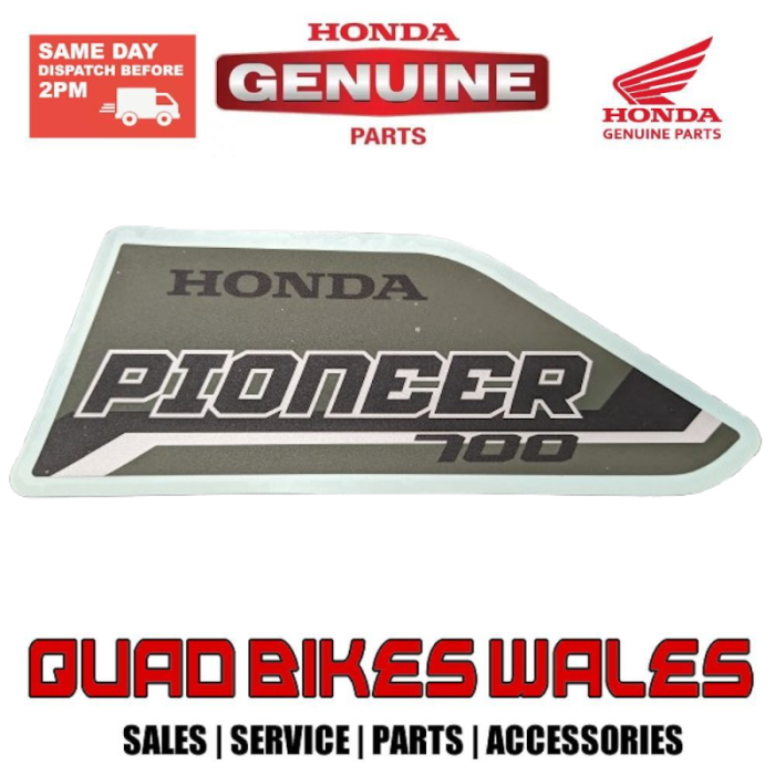 Genuine Honda MARK,COVER*TYPE2* 86812-HL3-A00ZB