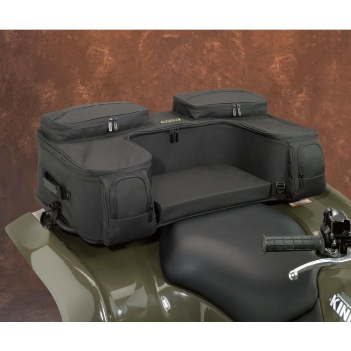 Quad Rear Rack Bag Accessories Black Ozark