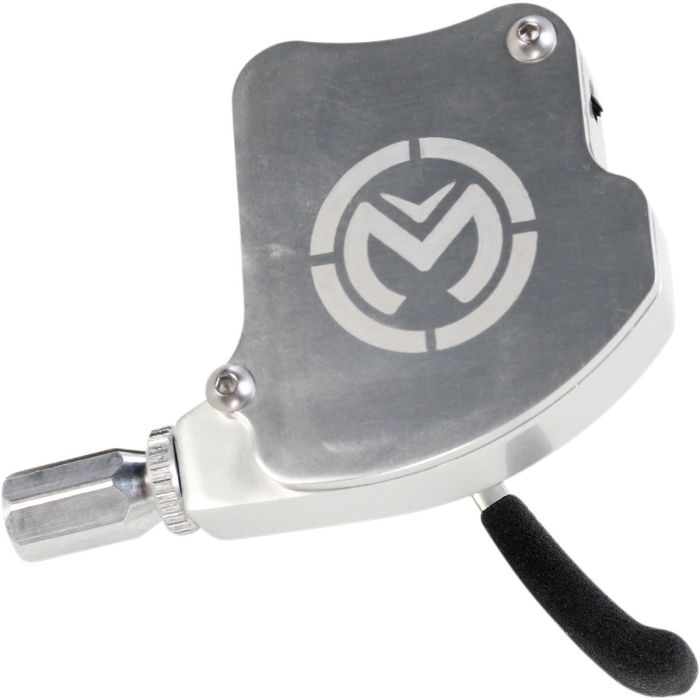 Quad Bike Billet Aluminium Thumb Throttle POLISHED SILVER