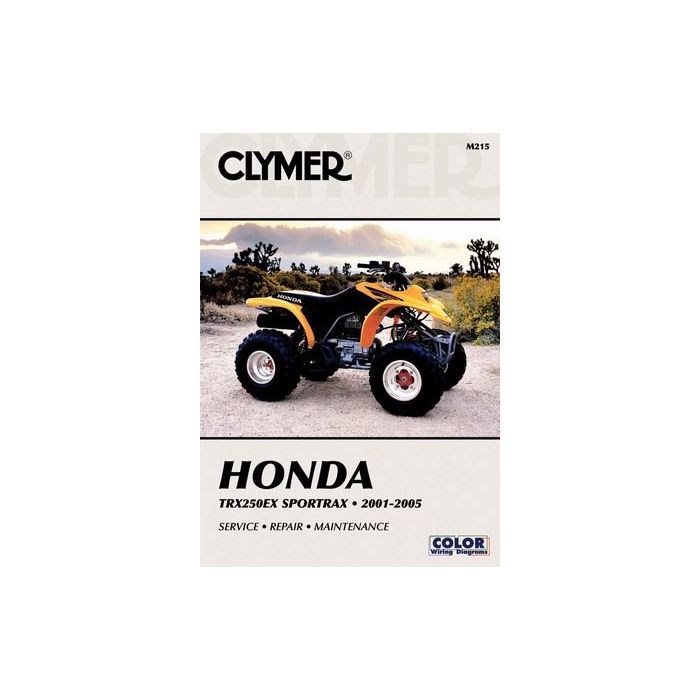 Honda TRX250EX Sportrax 01-05 Clymer Workshop Manual