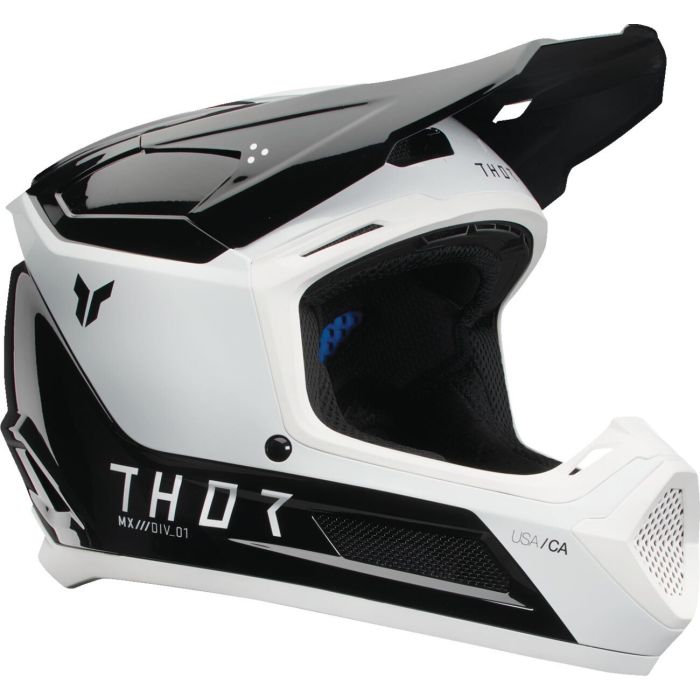 THOR Youth Fleet Storm MX Helmet Black White