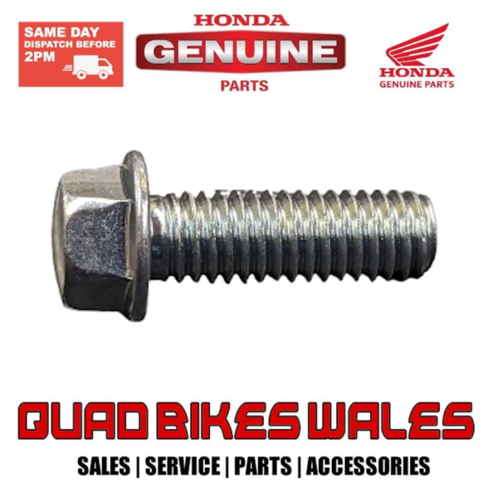Genuine Honda BOLT,FLANGE,SH 6X18 96001-0601800