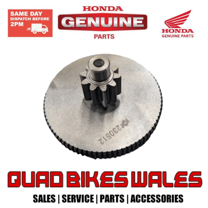Genuine Honda GEAR, REDUCTION SHAFT (10 24615-HR3-HE0