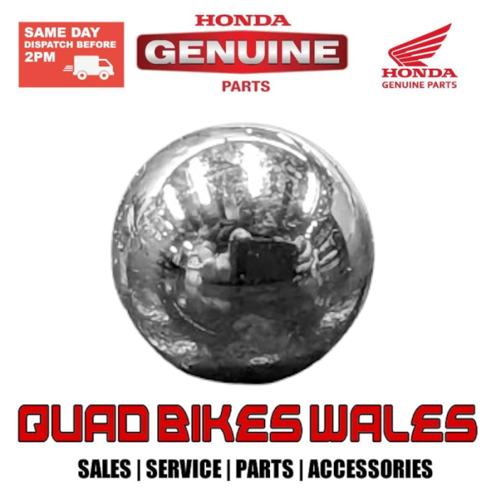 Genuine Honda BALL, STEEL, #6 (3/16) 96211-06000